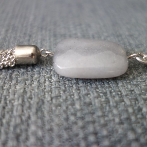 Metal Necklace with Trinkets - Picture 5 of 7